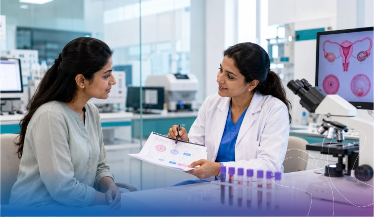 AMH fertility test and ovarian reserve consultation at Flowrence Hospital Rajkot