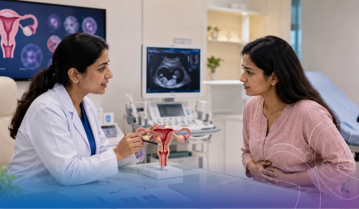 Endometriosis and infertility consultation at Flowrence Hospital Rajkot