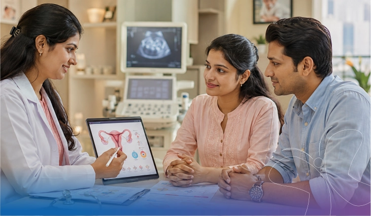 Preconception health check and pregnancy planning consultation at Flowrence Hospital Rajkot
